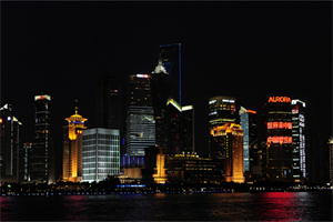 上海的夜空:繁星与灯光交相辉映 上海的夜空:繁星与灯光交相辉映